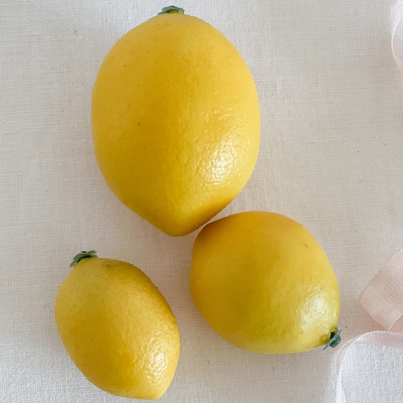 Fabulous Faux Lemons Decorative Lemons - Picture 3 of 4